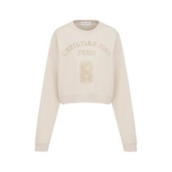 Jersey di cotone beige