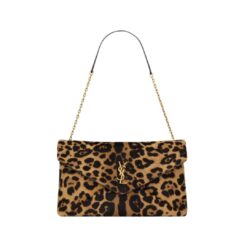 Pochette grande CASSANDRE su catena in cavallino