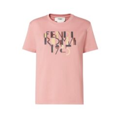 T-shirt in cotone rosa