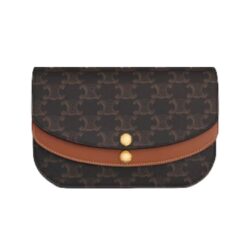 Portafoglio duo Triomphe tela e vitello