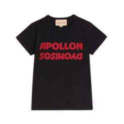 T-shirt cotone stampa Apollon Dionysos