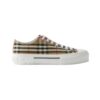 Sneaker in cotone Check