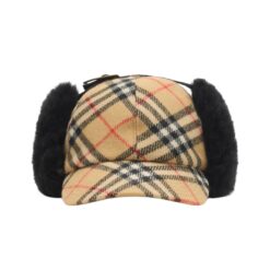 Cappello trapper Check