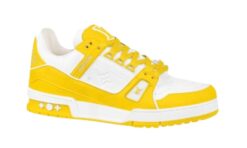 Trainer Monogram Giallo Bianco