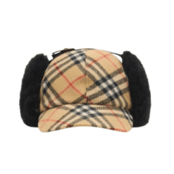 Cappello trapper Check
