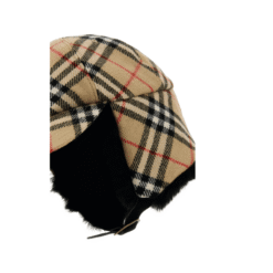 Cappello trapper Check