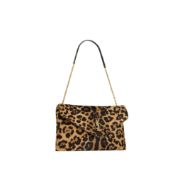 Alternative view of Pochette grande CASSANDRE su catena in cavallino