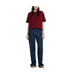 Alternative view of T-shirt in jersey di cotone con logo