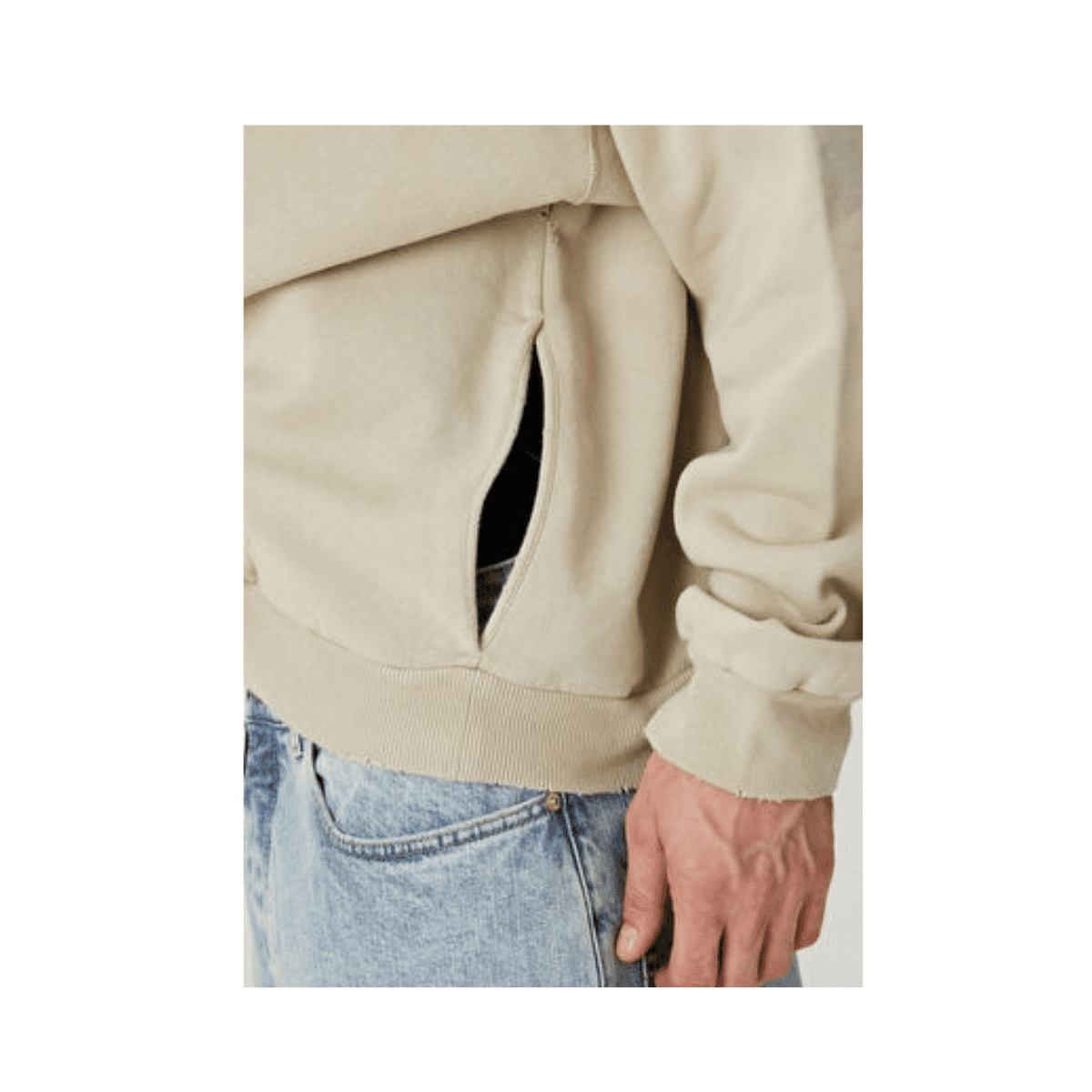 Ripped Pocket beige - immagine 7