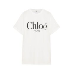 T-shirt oversize con logo