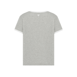 Alternative view of Jersey Grigio E Bianco