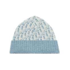 Jacquard Cachemire Ecru E Blu