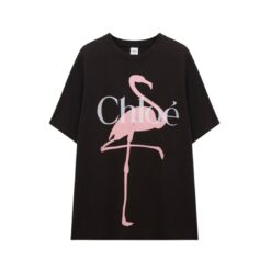 T-shirt ampia con logo