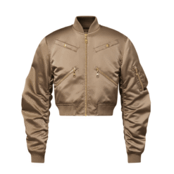 Bomber Corto Maniche Arricciate