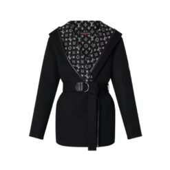 Caban corto con cintura