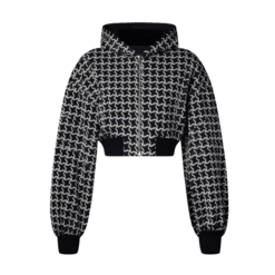 Bomber Crop In Jacquard