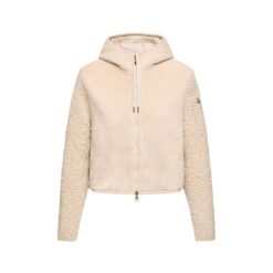 Teddy con cappuccio e zip