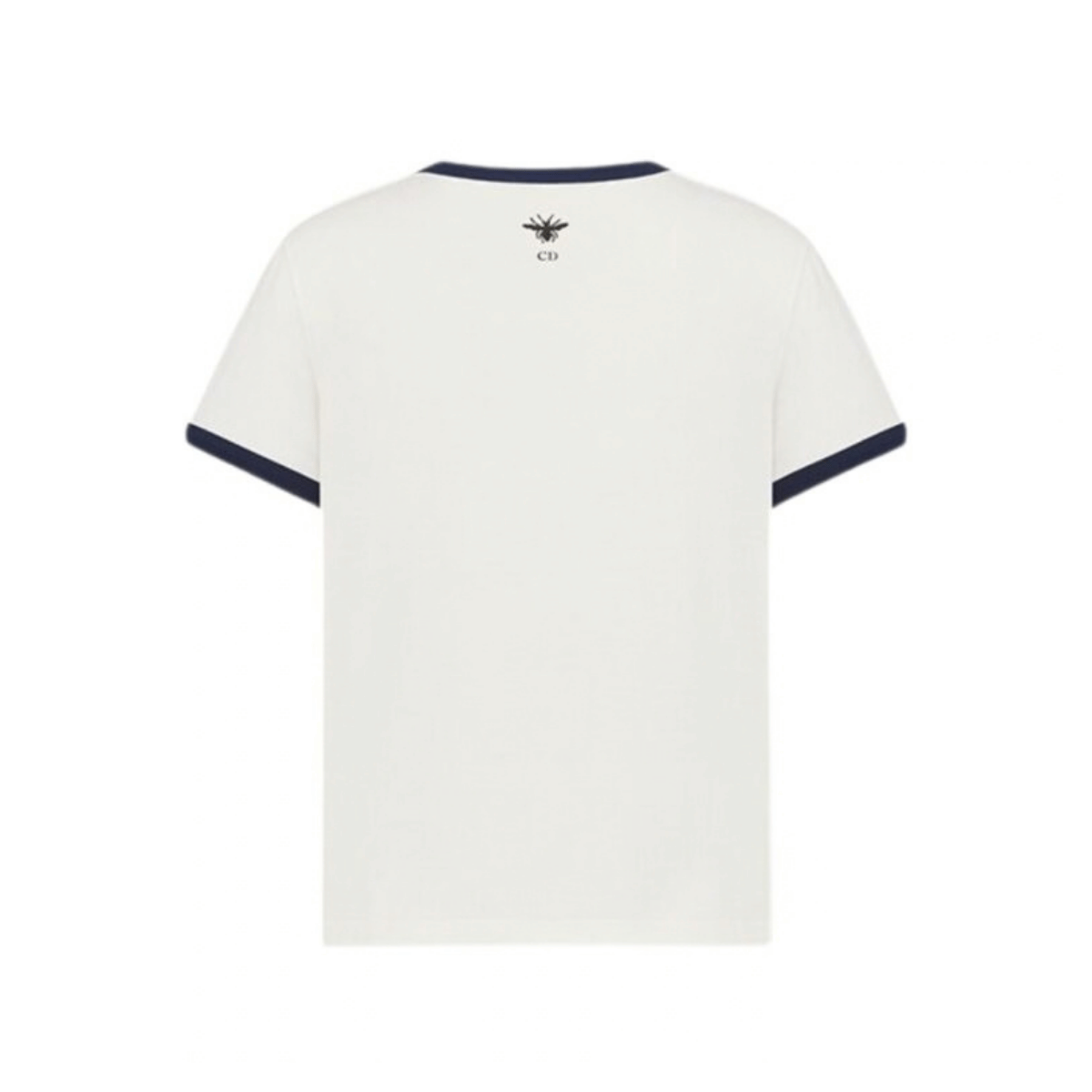 Jersey Bianco, Nero E Blu Navy - immagine 2