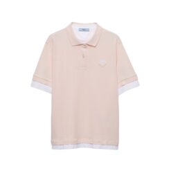 Polo in piquet e jersey