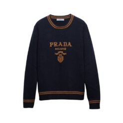 Maglia girocollo lana cashmere