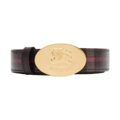 Cintura Knight Stamp Check Reversibile