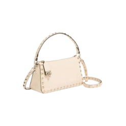 Mini tracolla Rockstud vitello