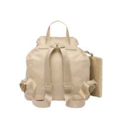 Zaino medio in Re-Nylon con pochette