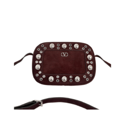 Borsa in camoscio con occhielli Nellcote