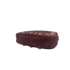 Borsa in camoscio con occhielli Nellcote