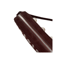 Borsa in camoscio con occhielli Nellcote