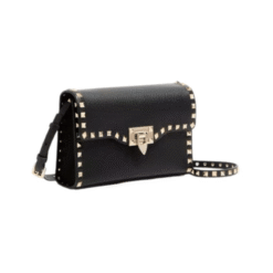 Mini tracolla Rockstud vitello