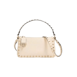 Mini tracolla Rockstud vitello