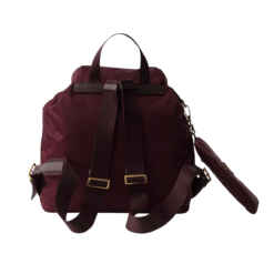 Zaino medio in Re-Nylon con pochette