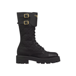 Vitello E Nylon Neri Cannage