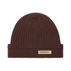 Cappellino lana con logo