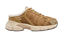 Mesh e vitello scamosciato cammello