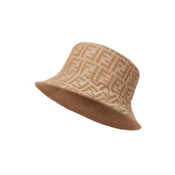 Bucket reversibile canvas marrone