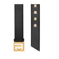 Placca Logo Con Finiture Color Oro