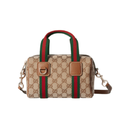 Borsa mini beige/marrone