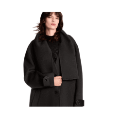 Alternative view of Cappotto con colletto amovibile