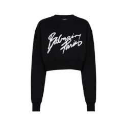 Felpa corta cotone stampata