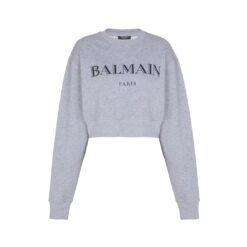 Felpa girocollo stampata