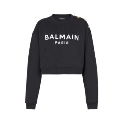 Felpa con stampa Paris