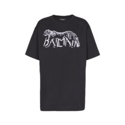 T-shirt stampa leopardo