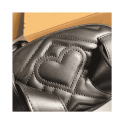 Borsa Belt Marmont Matelasse in Nero