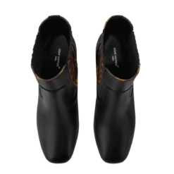 Silhouette Chelsea Alla Caviglia Nero