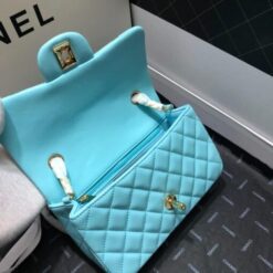 Borsa Con Patta Classica Blu - immagine 4