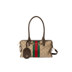 Borsetto Boston Medio Marrone