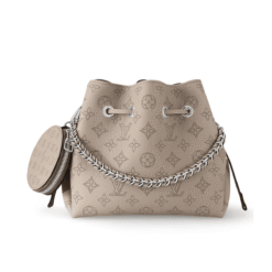 Borsa Bella Bucket Grigio Galet