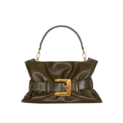 Media Anthem Borsa A Spalla Verde/Marrone